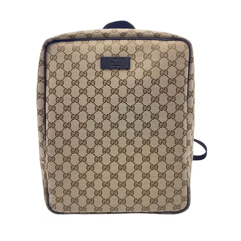 Gucci Tan Monogram Men's Backpack